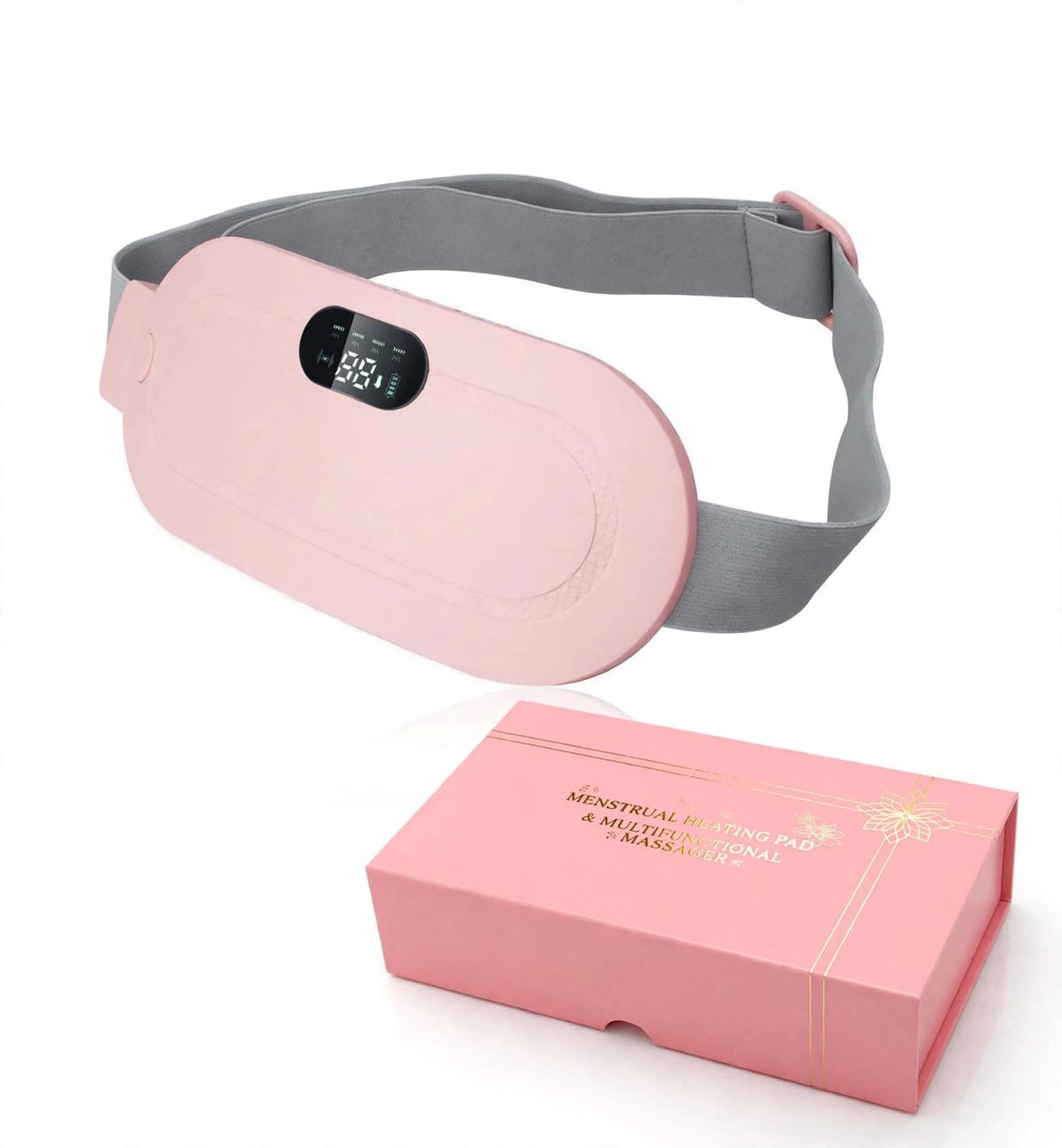 Period Cramp Relief Heating Belt - Instant Pain Relief Massager