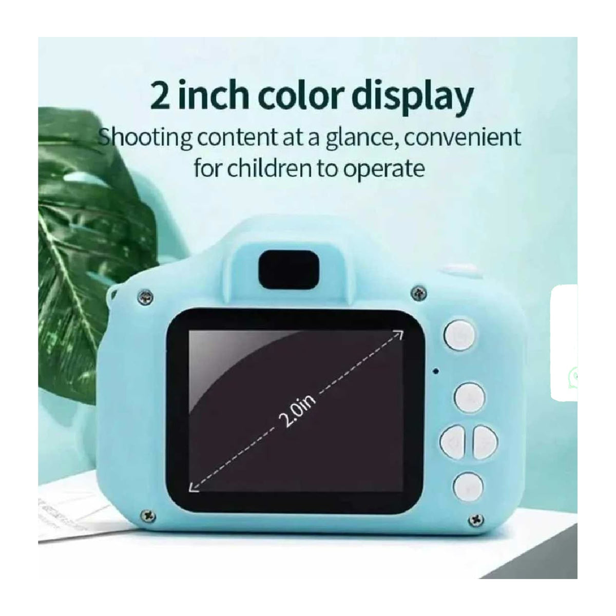 Kids Digital Camera - Mini Toy Camera for Boys & Girls