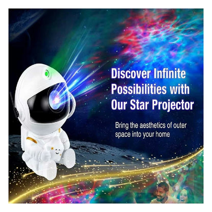 Astronaut Star Projector - Galaxy Night Light with Remote