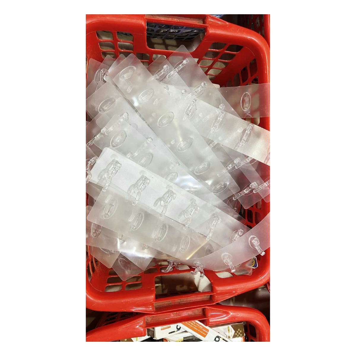 Transparent Sticky Wall Hooks - Waterproof - Pack of 2