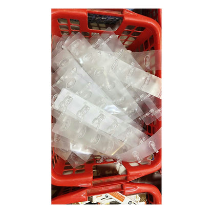 Transparent Sticky Wall Hooks - Waterproof - Pack of 2