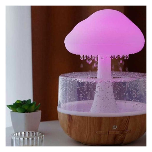 Rain Cloud Humidifier - Aroma Diffuser with Remote & Night Light