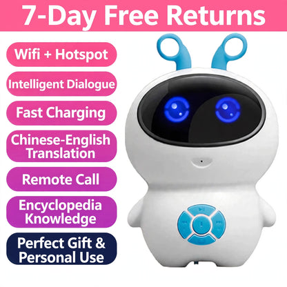 Smart AI Robot Toy - WiFi Voice Interactive Learning Robot for Kids