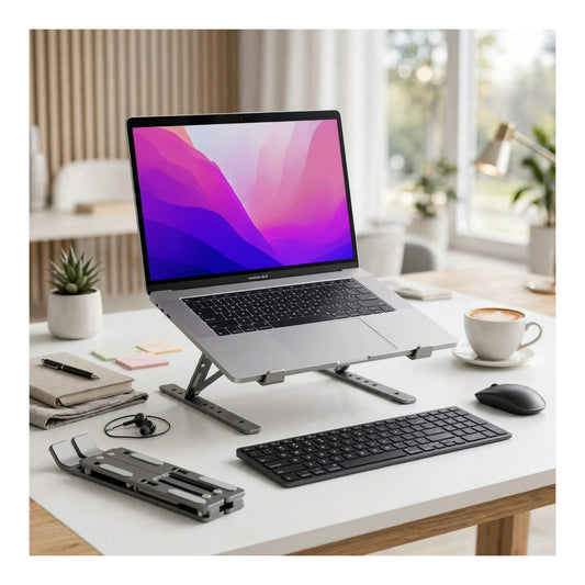 ProFlex Foldable Laptop Stand with Cover