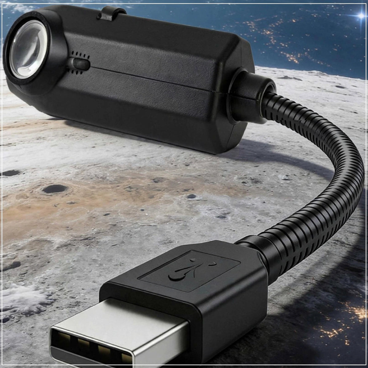 Galaxy Glow 6-in-1 Planet Projector Usb Lamp