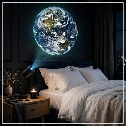Galaxy Glow 6-in-1 Planet Projector Usb Lamp