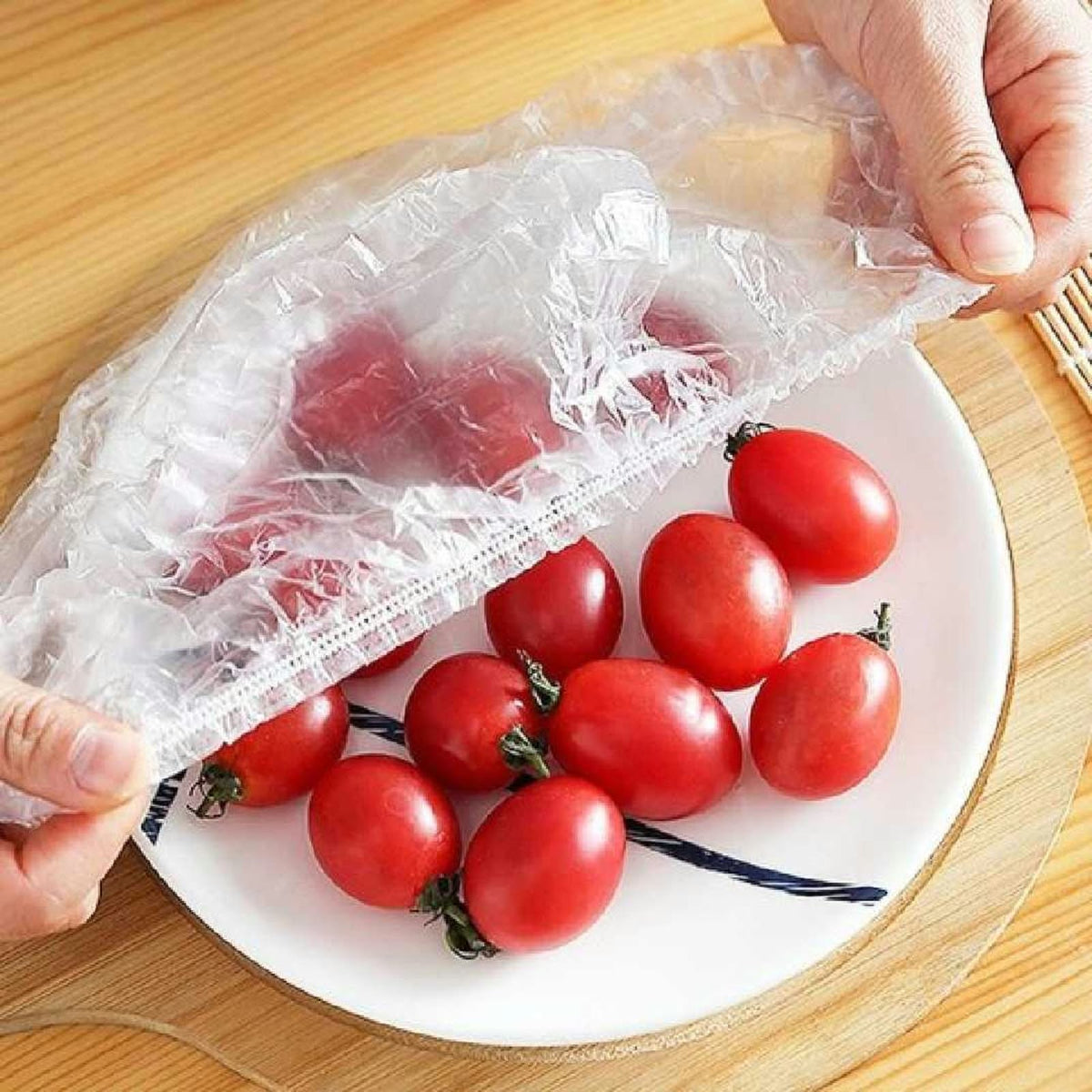 Disposable Food Covers - 300 Pcs Elastic Bowl Covers