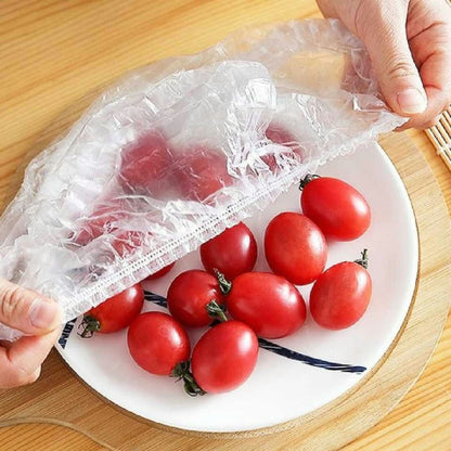 Disposable Food Covers - 300 Pcs Elastic Bowl Covers